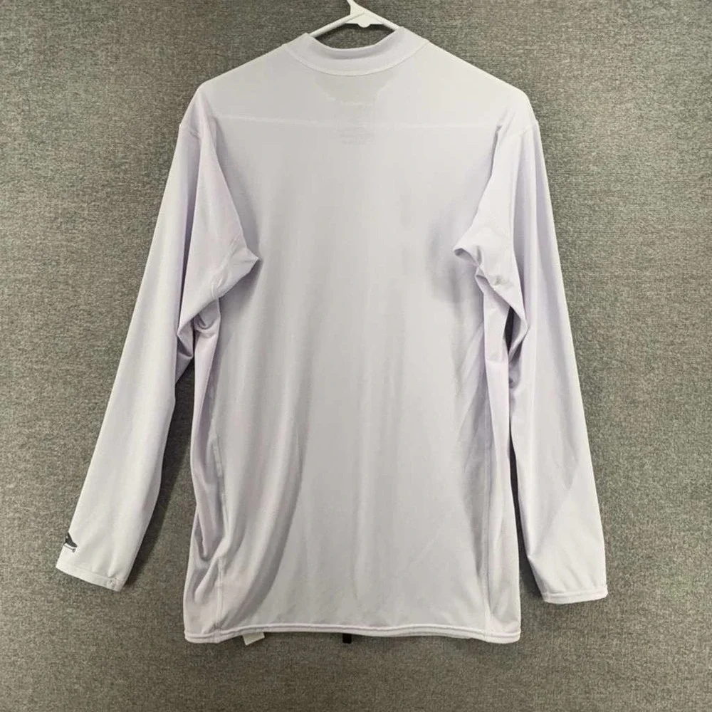 Patagonia Rash Guard Pullover Men Size XL Light Lilac Summer Beach
